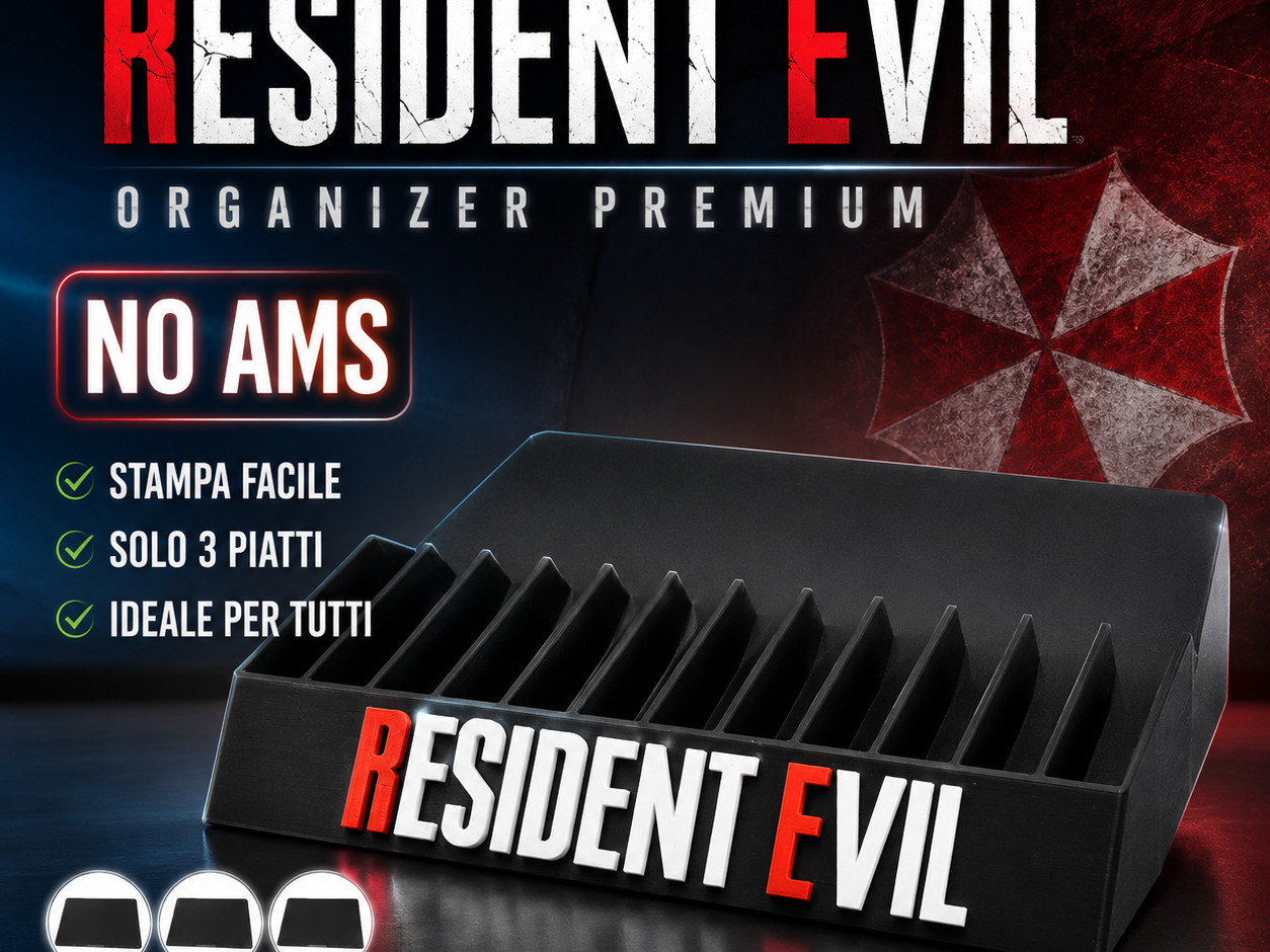Resident Evil Letters- 3 color plates remix no ams