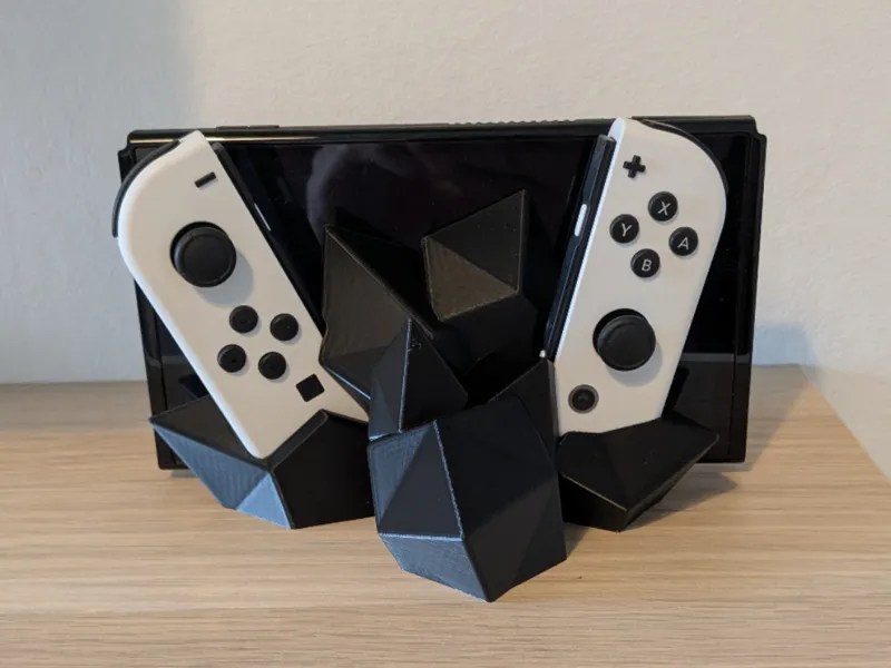 Nintendo Switch JoyCon Controller Stand w Screen