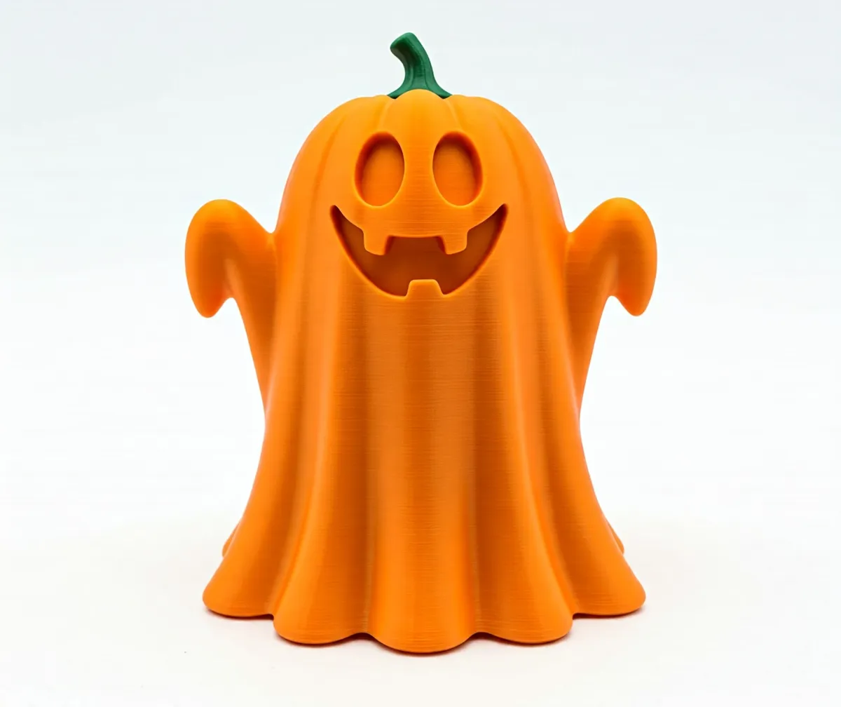 Pumpkin Ghost - Free 3D Print Model - MakerWorld