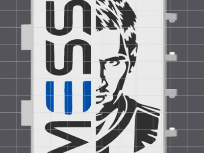 Messi World Cup Sticker Holder Box