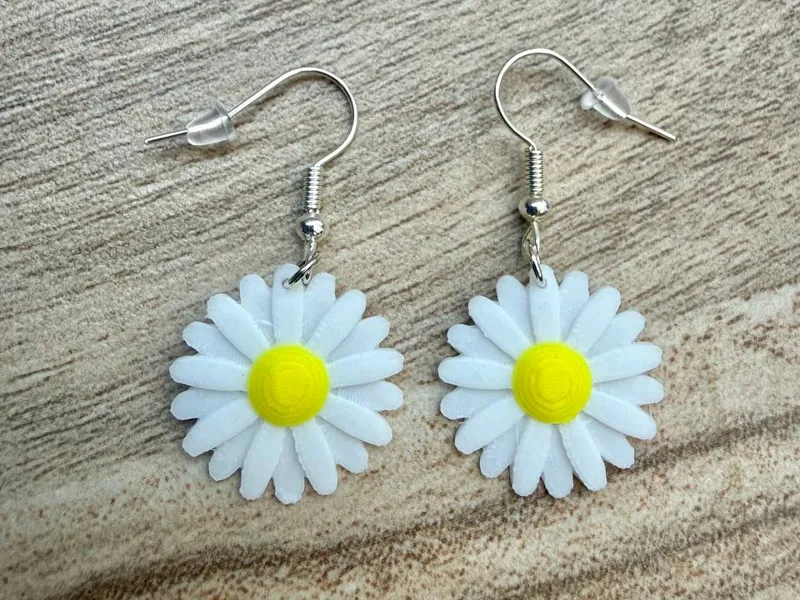 Pendientes Margaritas