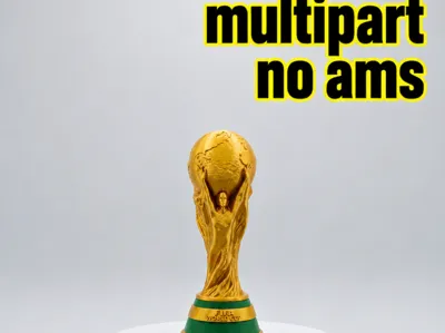 FIFA WORLD CUP TROPHY REPLICA HIGH DETAIL