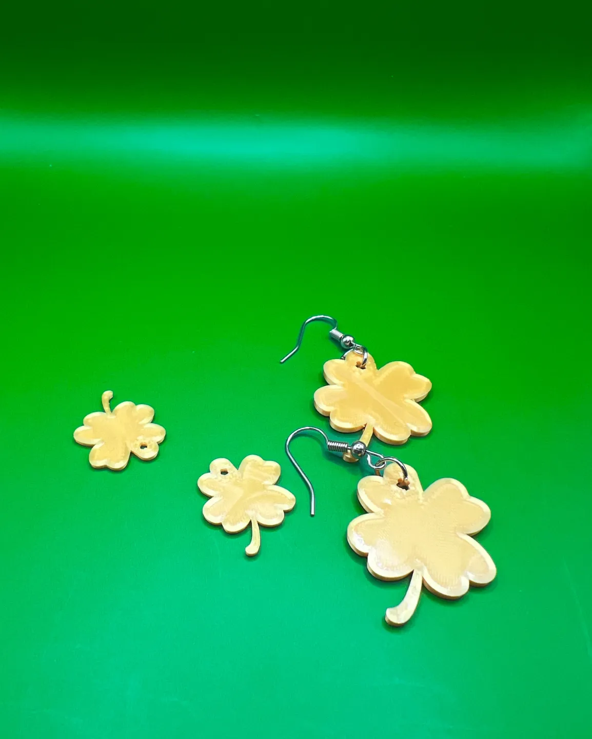 Lucky Shamrock Earrings view 4