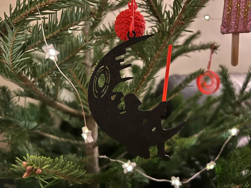 Darth Vader on a Death Star – Christmas ornament