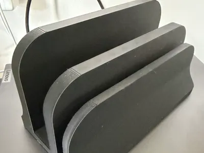 Parametric Vertical Laptop and Tablet Stand