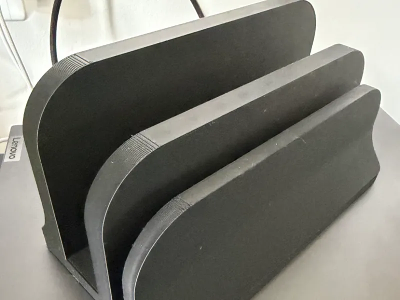 Parametric Vertical Laptop and Tablet Stand