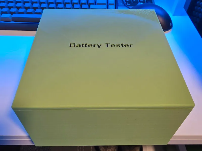 Battery capacity checker case