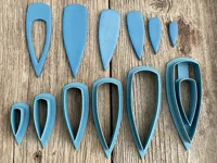 Emporte-pièce fin pour boucles d'oreilles en pâte — photo 1
