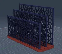 V2 UPDATED -3 Dividers -Thickest 10mm Base - Pass-Thru Style