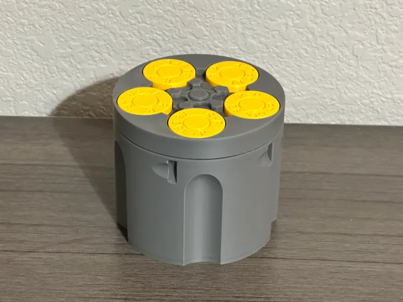 Revolver Cylinder Box – Decorative Keepsake Case