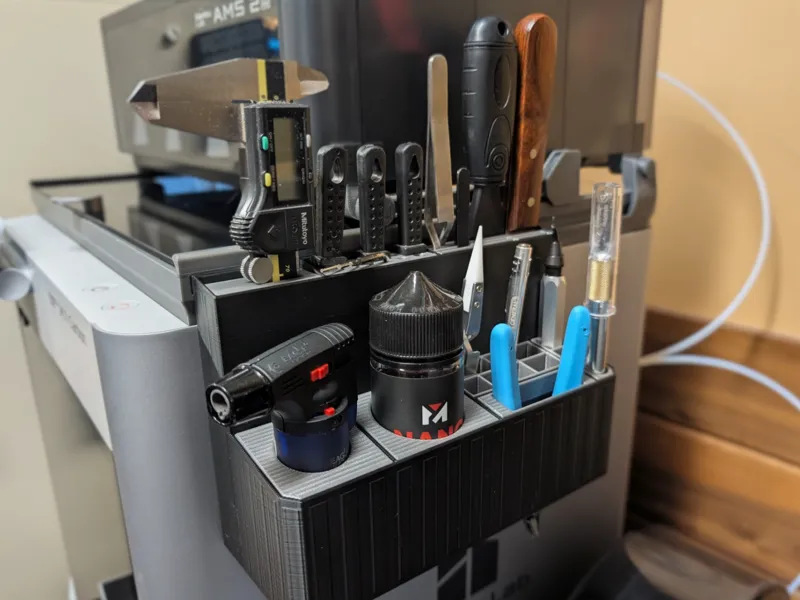 Tool Organizer Side Caddy - X1C P1S H2D H2S 