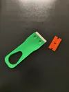 No blade holder, includes 4 replaceable blades only