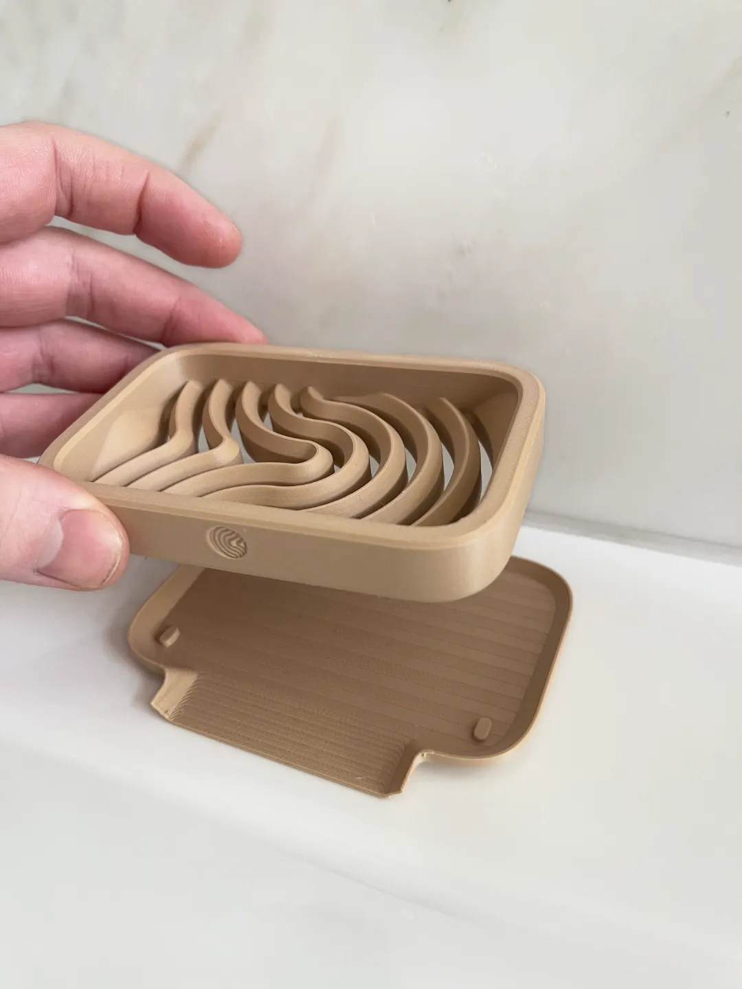 Soap Tray - With Optional Drip Tray view 3