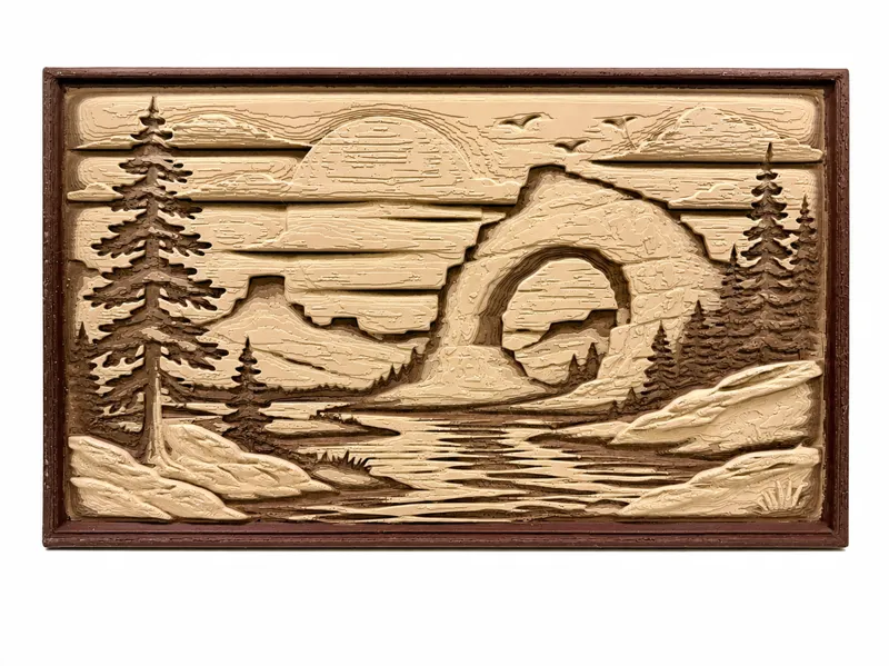 Arches National Park Inspired Landscape Relief
