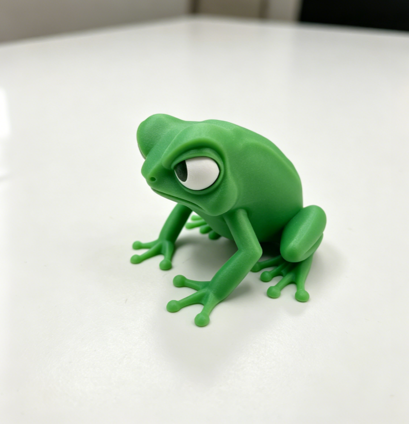 Miniatura 3 del modelo 3D Grumpy Dartfrog