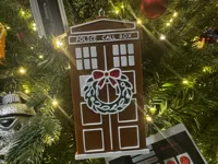 TARDIS façon pain d'épices — décoration de Noël — photo 2