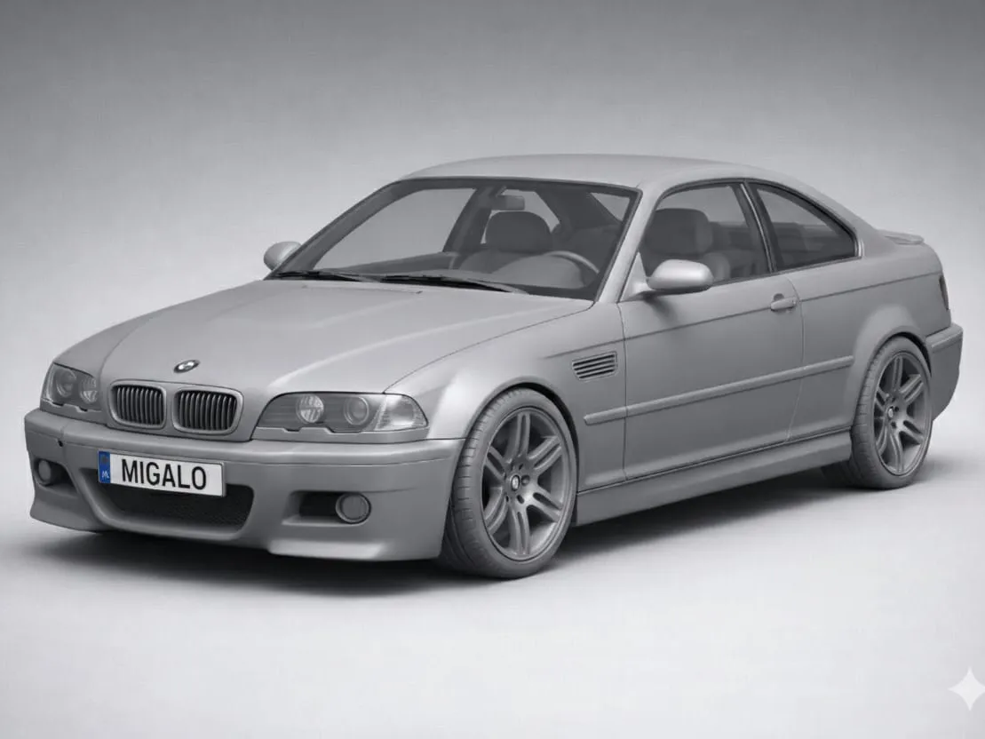 Maquette de voiture BMW M3 E46 Coupé