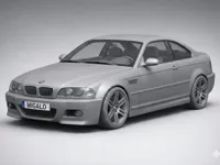 Maquette de voiture BMW M3 E46 Coupé — photo 1