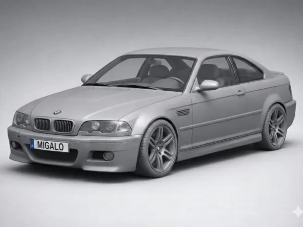 Maquette de voiture BMW M3 E46 Coupé