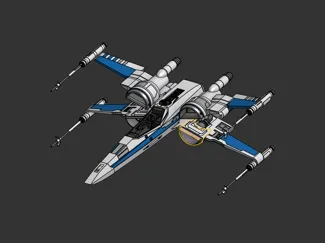 星球大戰x翼戰機 starwar xwing fighter
