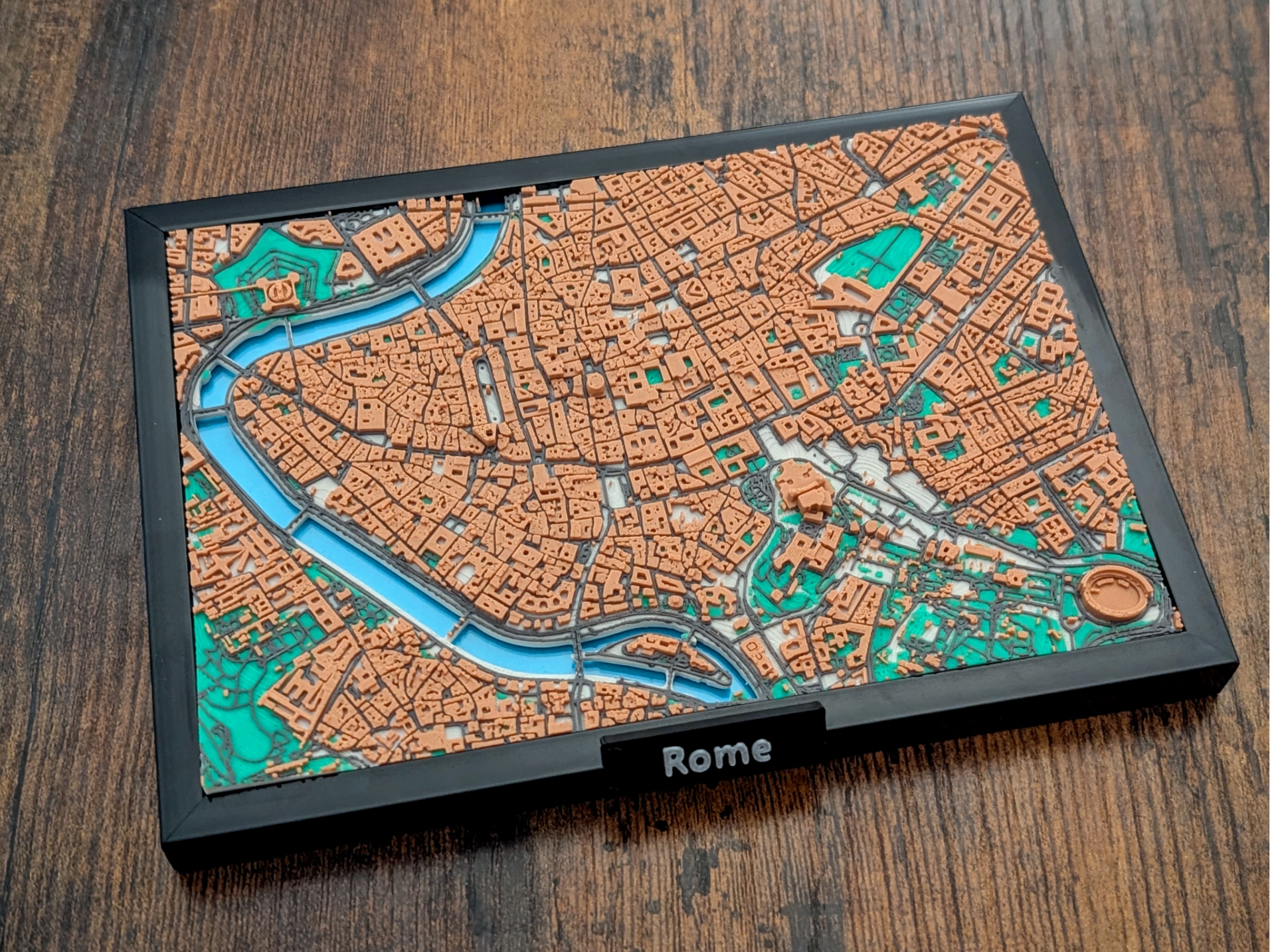 Rome Italy 3D Miniature v2 3D model