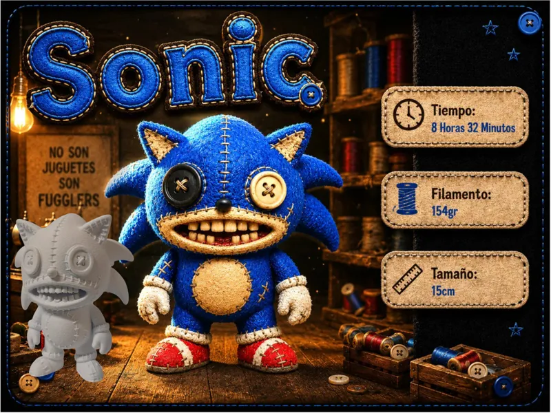 Sonic - Fuggler Piel difusa