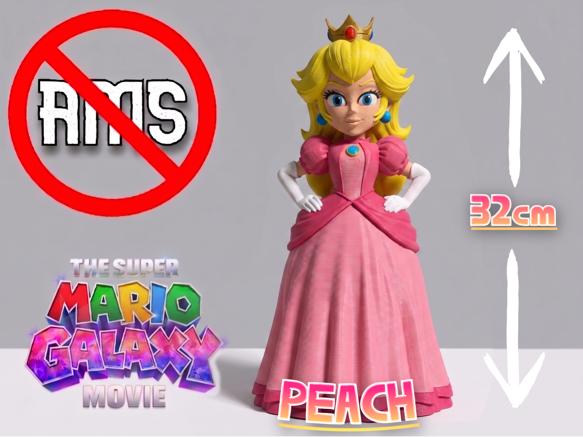Princess Peach- Super Mario Movie (No AMS)