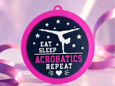 Acrobatics Pin Holder –Eat Sleep Acrobatics Repeat
