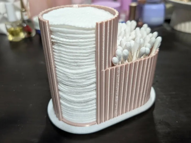 make pad and cue tip organiser