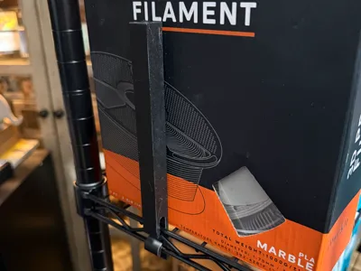 Wire Rack Shelf Safety Block v4