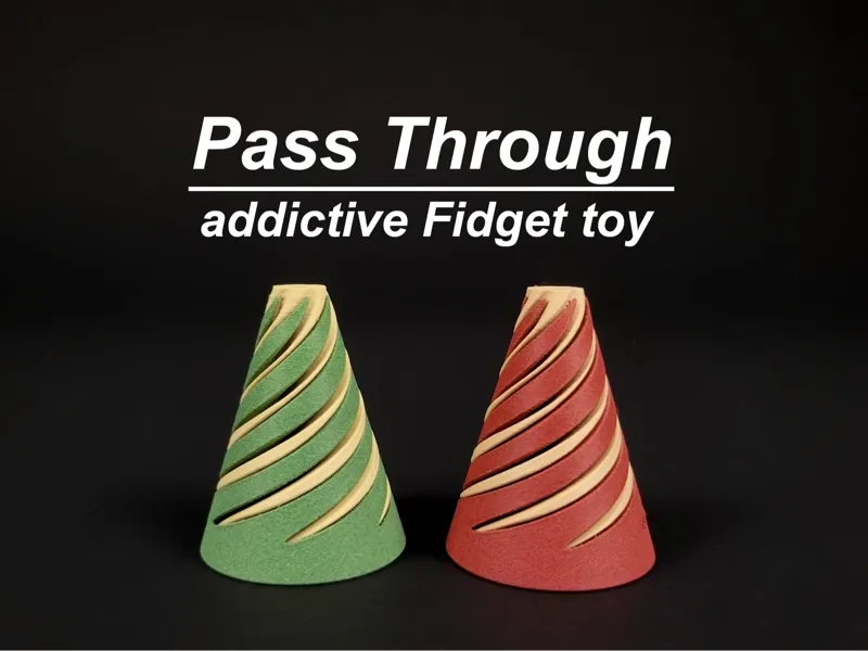 Spiral Pass Through fidget