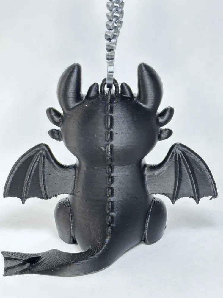 Toothless Diy Keychain Toothless Keychain - Free 3D Print Model - MakerWorld