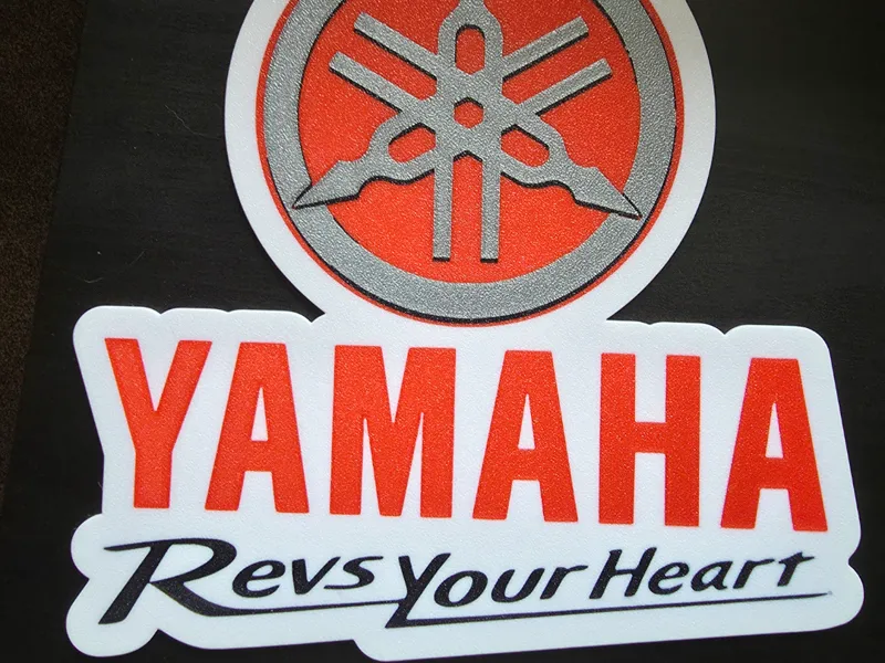 Yamaha Revs Your Heart Wall art
