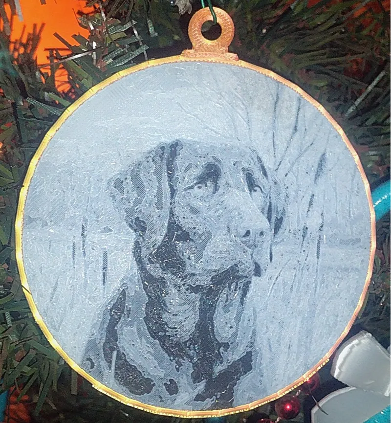 Christmas Ornament Dog