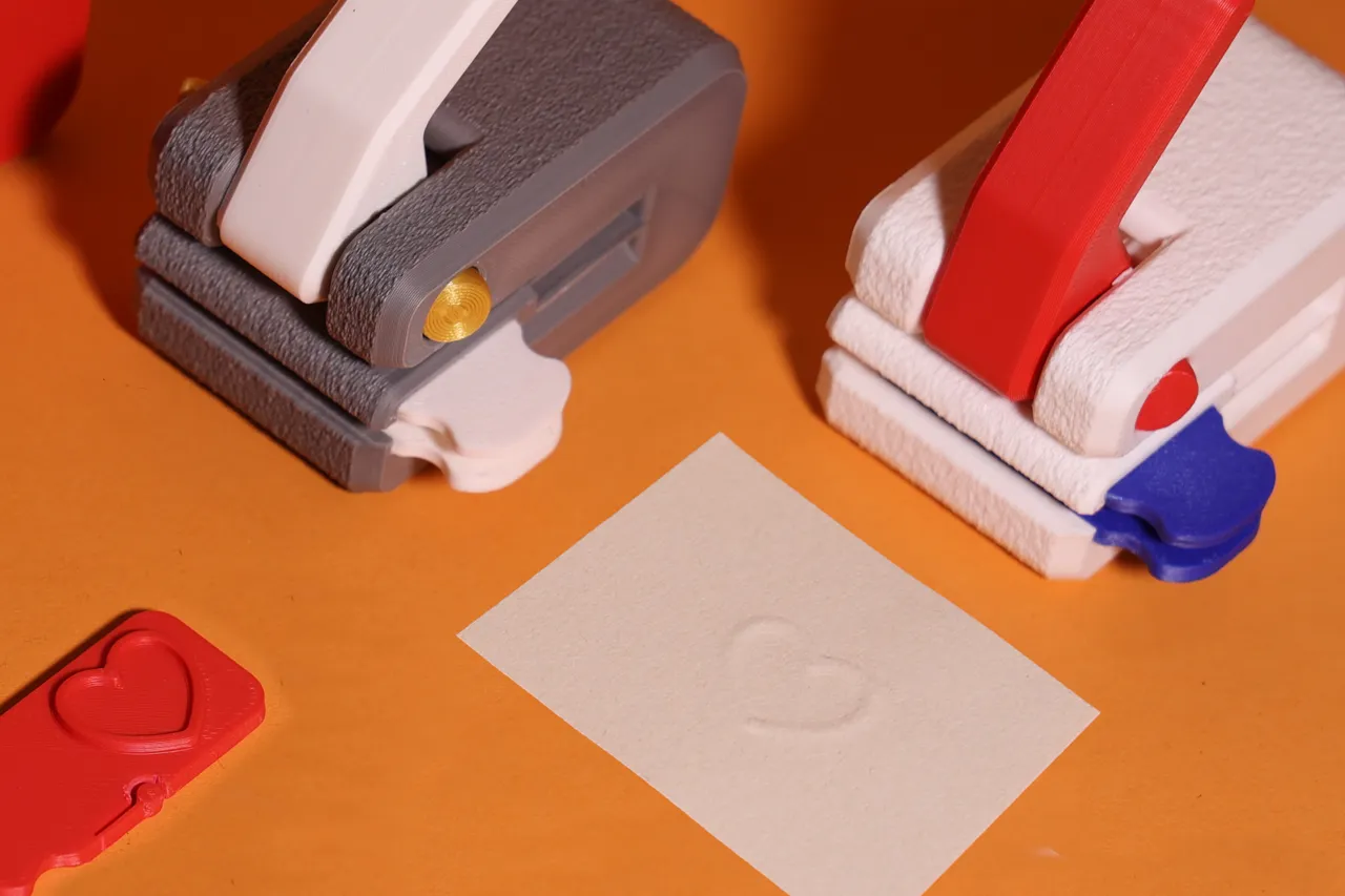 Embosser with Customizable Stamps view 2
