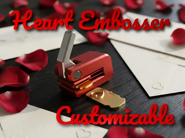 Embosser with Customizable Stamps