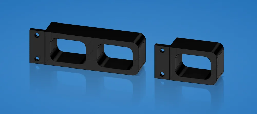 Ubiquiti PoE Injector Rack Mount - Free 3D Print Model - MakerWorld