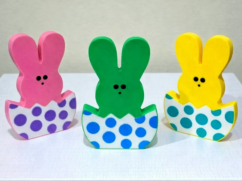Easter Bunny Peep in Egg