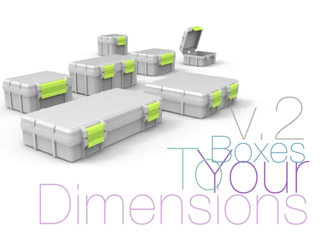 3D Boxes to Your Dimensions v.2