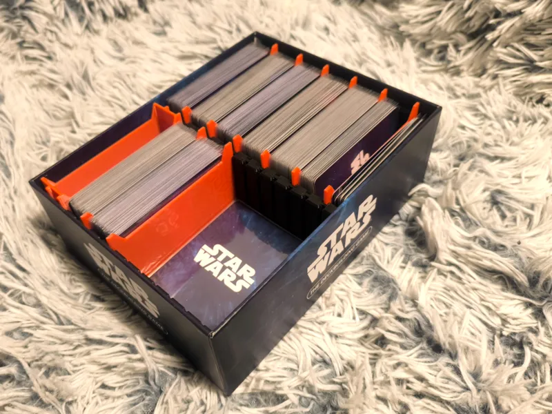 Modular insert for Star Wars The Deckbuilding Game