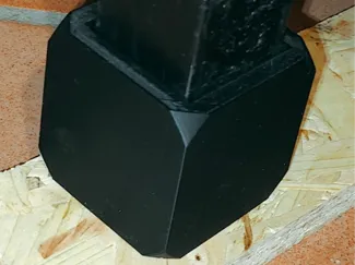 Desk Leg Riser - Square 50x50xh50+25