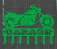 Garage PETG FIX KEY holder 0.2mm layer, 4 walls, 25% infill