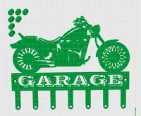 Garage PETG SCREW KEY holder 0.2mm layer, 4 walls, 25% infil