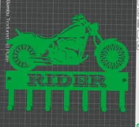 Rider PETG FIX key holder0.2mm layer, 4 walls, 25% infill