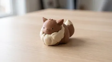 Modelo para impresión 3D: Chubby eevee eeveelution Pokémon toy — vista de referencia 2