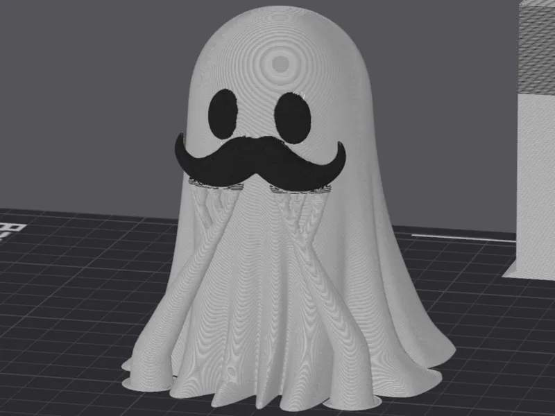Mustache Ghost
