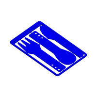 Kit de couverts format carte bancaire — photo 4