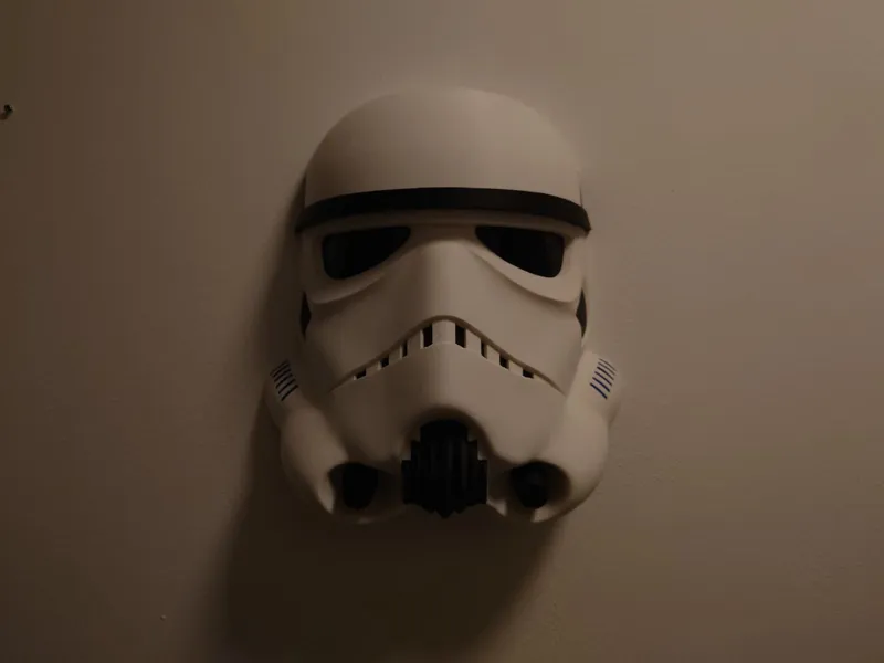 Stormtrooper Mask Wall Decoration No AMS needed