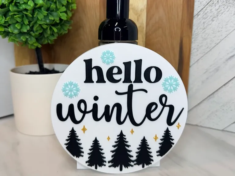 Interchangeable Cover - Hello Winter