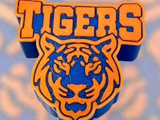 Tigers 10mm Straw Topper